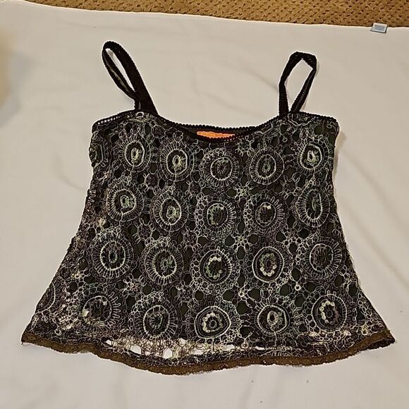 Cynthia Steffe y2k lace Top medium - Picture 4 of 8